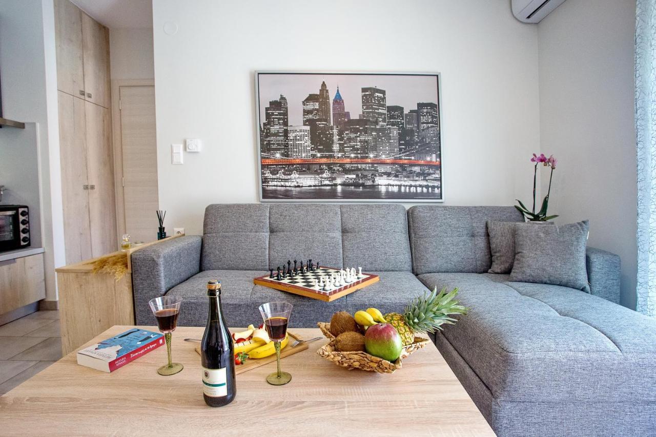 Sun & Sea Luxury Apartment Néa Péramos 외부 사진